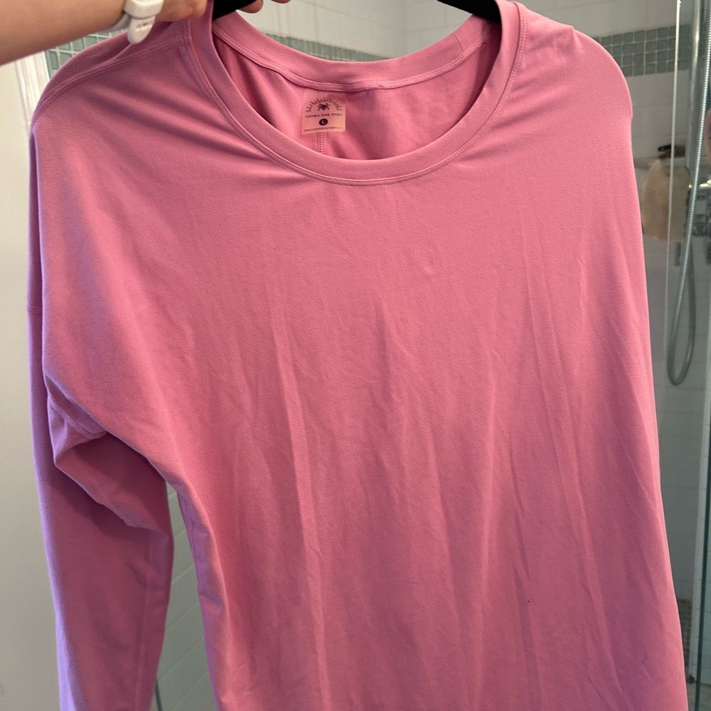 Relay Active soft pink running shirt
